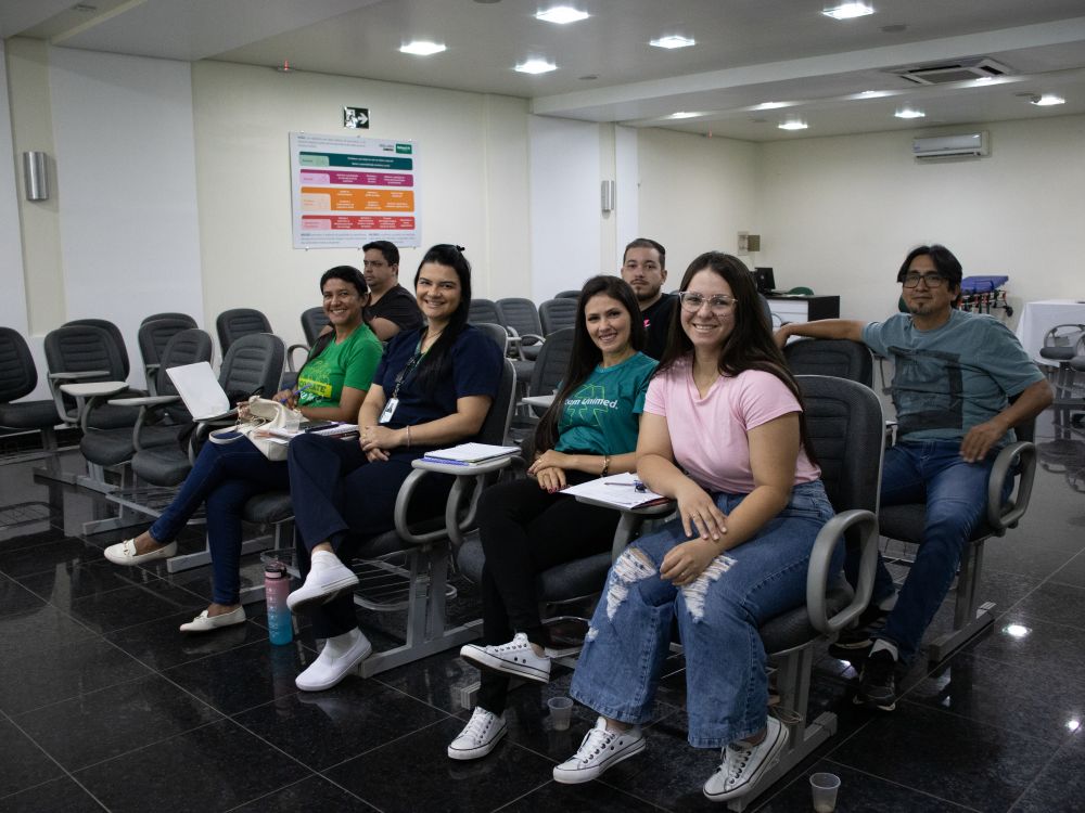 Colaboradores da Unimed Centro Rondônia participaram do curso de treinamento vital: o Advanced Cardiovascular Life Support (ACLS)